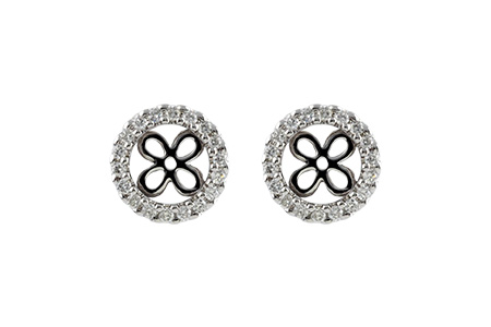 B232-85476: EARRING JACKETS .30 TW (FOR 1.50-2.00 CT TW STUDS)