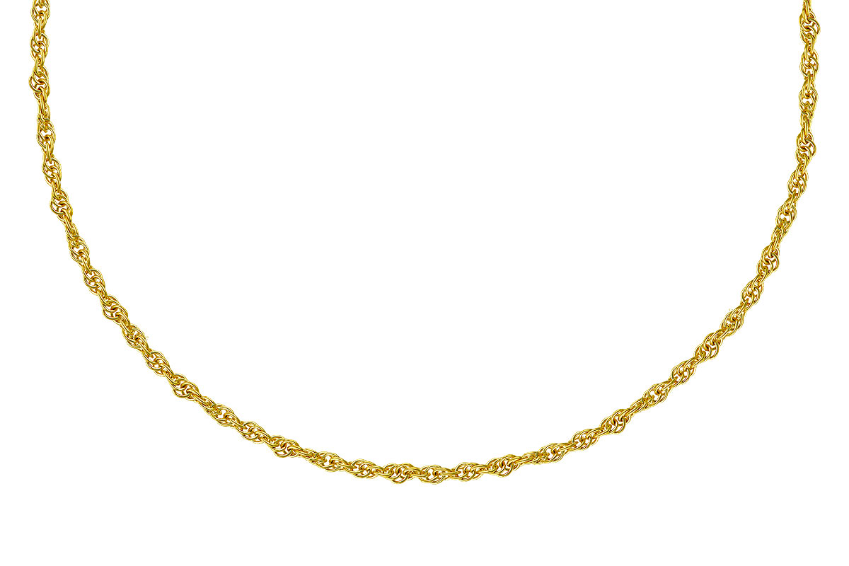B319-23721: ROPE CHAIN (8IN, 1.5MM, 14KT, LOBSTER CLASP)
