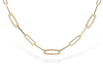 C319-18267: NECKLACE .75 TW (17 INCHES)