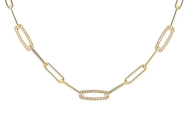 C319-18267: NECKLACE .75 TW (17 INCHES)