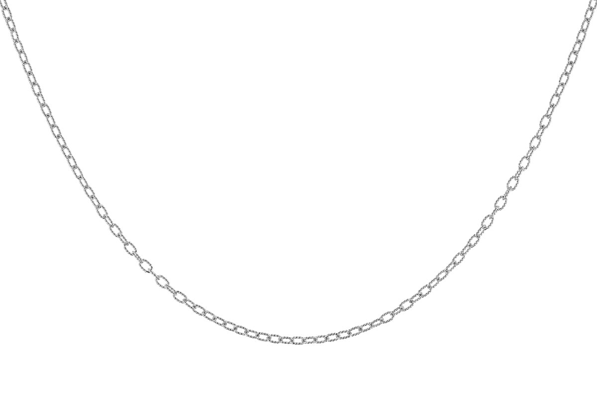 C319-23694: ROLO LG (8IN, 2.3MM, 14KT, LOBSTER CLASP)