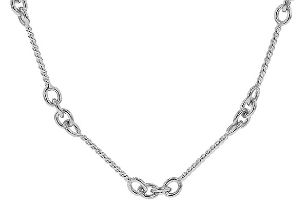 C320-09103: TWIST CHAIN (16IN, 0.8MM, 14KT, LOBSTER CLASP)