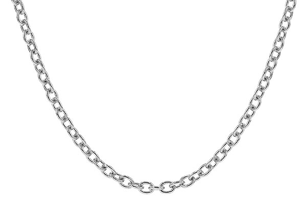 H319-24575: CABLE CHAIN (20IN, 1.3MM, 14KT, LOBSTER CLASP)