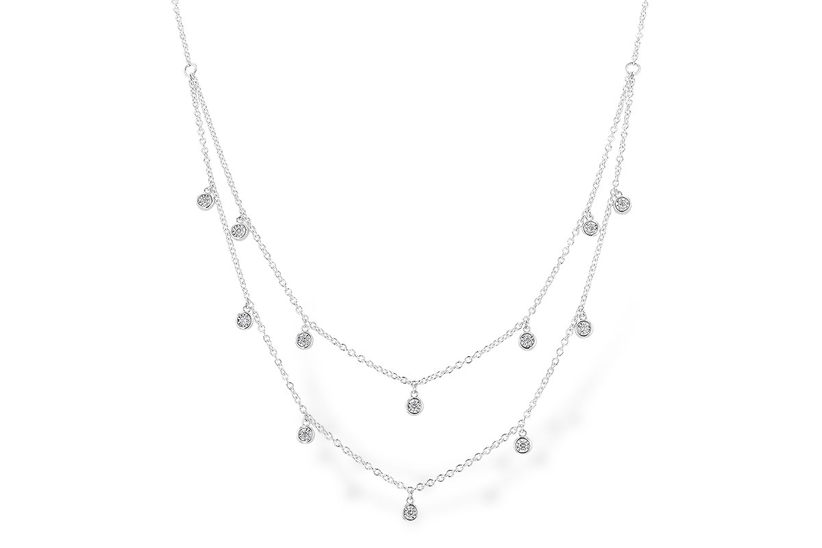 L319-19166: NECKLACE .22 TW (18 INCHES)