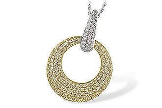 C234-66439: NECK 1.64 YELLOW DIAS 1.90 TW