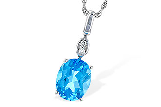 G235-61903: NECK 2.84 BLUE TOPAZ 2.87 TGW (10x8MM BT)