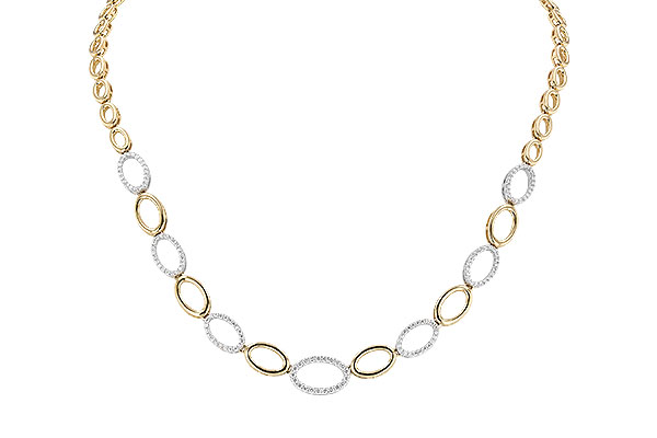 H319-26393: NECKLACE 1.00 TW (17")