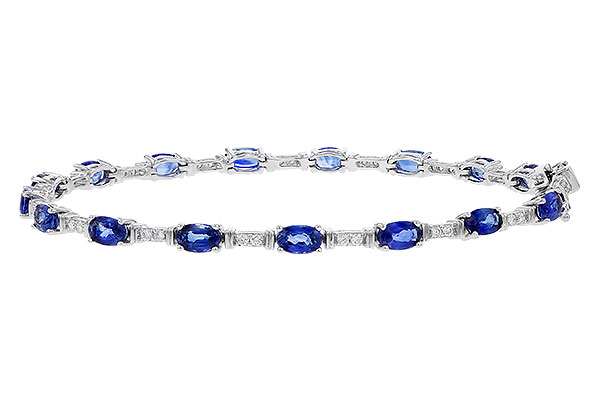 M320-10993: BRACELET 4.92 SAPPHIRE 5.24 TGW (7")